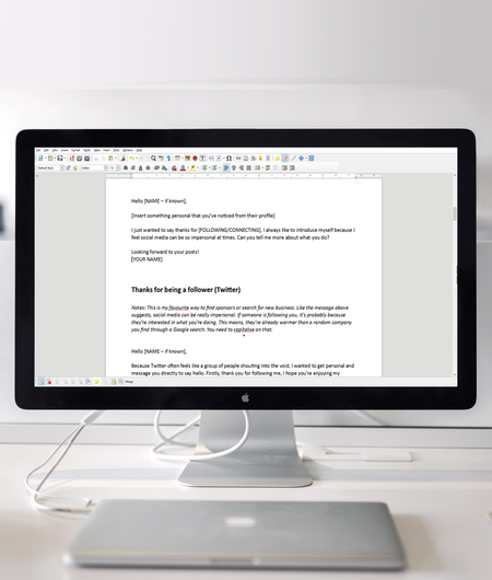 Relationship building templates